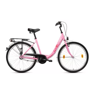   Csepel Budapest b 26/18 n3 Városi kerékpár 2026 - Rózsaszín