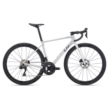 Liv Langma Advanced Pro 1 (Pro Compact) Országúti kerékpár 2026 - Fancy White