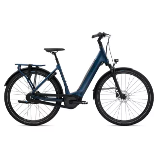   Giant DailyTour E+ 1 Dash RT LDS alacsony átlépésű city e-bike - Metallic Navy