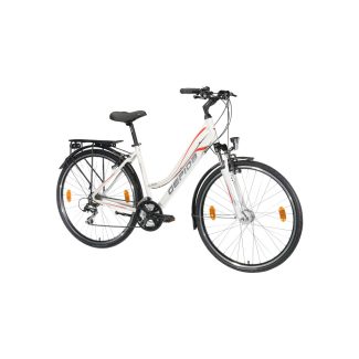 Gepida Alboin 200 Pro L 21 túratrekking kerékpár - Fehér