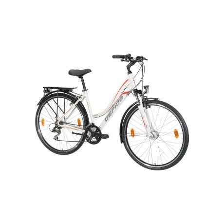 Gepida Alboin 200 Pro L 21 túratrekking kerékpár - Fehér