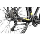 Gepida Alboin 500 L 27s túratrekking kerékpár - Matt Fekete