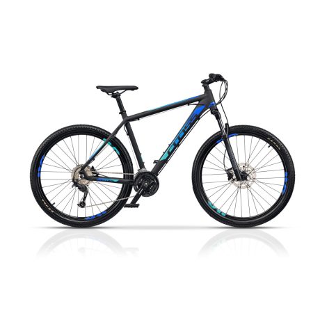 Cross 27,5" GRX9 DB MTB kerékpár - matt fekete-kék