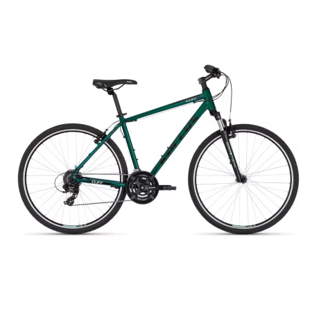 KELLYS Cliff 30 Cross trekking kerékpár 2025 - Rainforest Green
