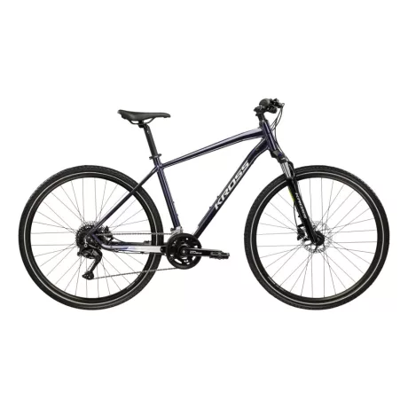 KROSS EVADO 5.0 Cross trekking kerékpár 2026 - NAVY BLUE/SILVER