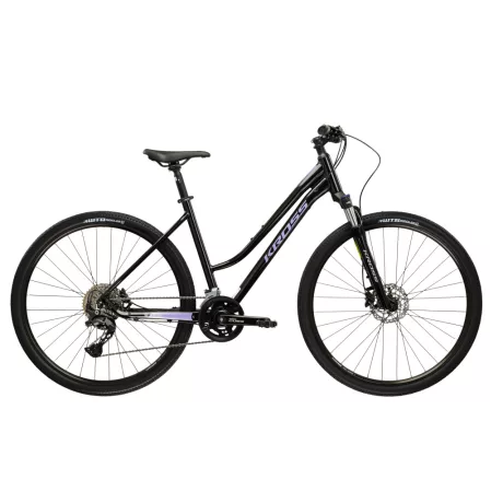 KROSS EVADO 7.0 Cross trekking Női kerékpár 2026 - BLACK/PURPLE