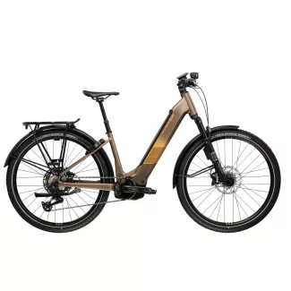   KROSS INFLUX HYB SUV LS 6.0 800 MTB 27,5" Női E-bike 2026 - BROWN/GOLD