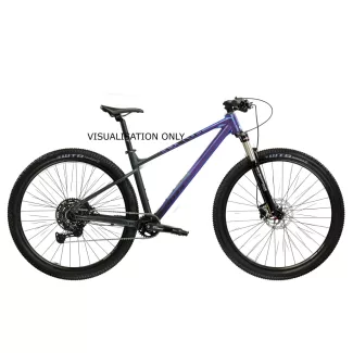 KROSS LEVEL X300 MTB 29"kerékpár 2026 - PURPLE/BLACK