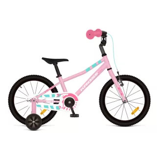 KROSS MINI 4.0 gyermek 16" kerékpár 2026 - PINK/WHITE