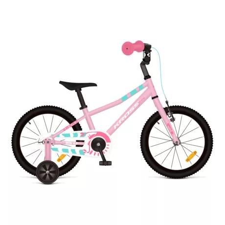 KROSS MINI 4.0 gyermek 16" kerékpár 2026 - PINK/WHITE