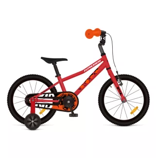 KROSS RACER 4.0 gyermek 16" kerékpár 2026 - RED/BLACK