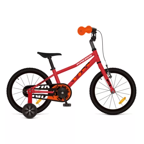 KROSS RACER 4.0 gyermek 16" kerékpár 2026 - RED/BLACK