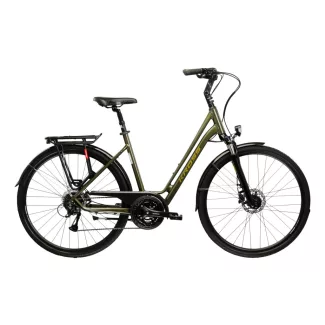   KROSS SENTIO 4.0 28" Városi kerékpár 2026 - GREEN/KHAKI