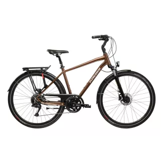   KROSS TRANS 5.0 28" Túratrekking kerékpár 2026 - BROWN/SILVER