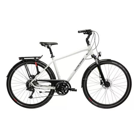 KROSS TRANS 5.0 28" Túratrekking kerékpár 2026 - GREY/NAVY BLUE