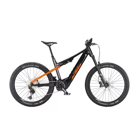 KTM MACINA LYCAN 771 FLAMING BLACK (SPACE ORANGE) MTB Fully 27,5" e-bike