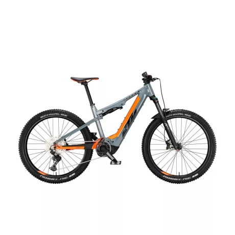 KTM MACINA LYCAN LTD64 EPIC GREY (ORANGE+BLACK) MTB Fully 27,5" e-bike