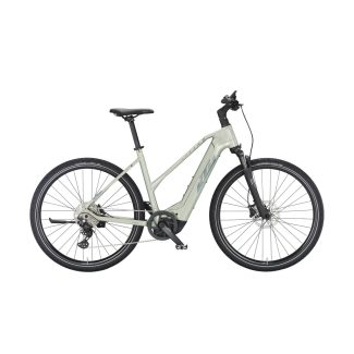   KTM MACINA Női Cross 720 DEW SILVER (GREY+BLUE) Női Cross Trekking e-bike