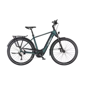   KTM Macina Tour CX 510 férfi túratrekking e-bike - GP-FLIP MATT (SILVER+GREEN)