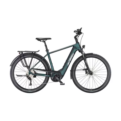 KTM Macina Tour CX 510 Gp-Flip Silver+Green túratrekking e-bike