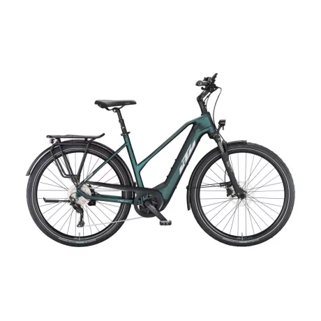 KTM Macina Tour CX 510 Gp-Flip Silver+Green e-bikes női túratrekking e-bike