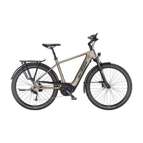 KTM Macina Tour P510 Oak Black+Orange e-bikes túratrekking e-bike