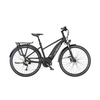 KTM Macina Fun A510 női city e-bike - Black Grey+Orange
