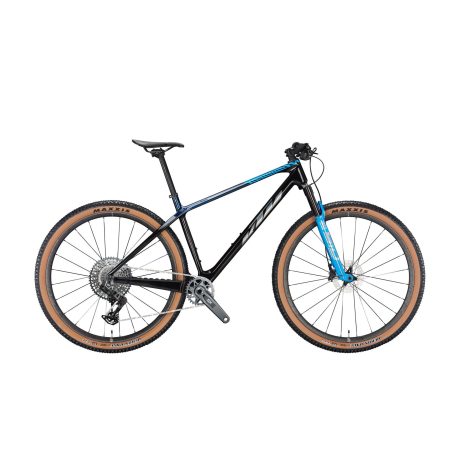 KTM MYROON PRIME CARBON+TRANSPARENT BLUE MTB kerékpár