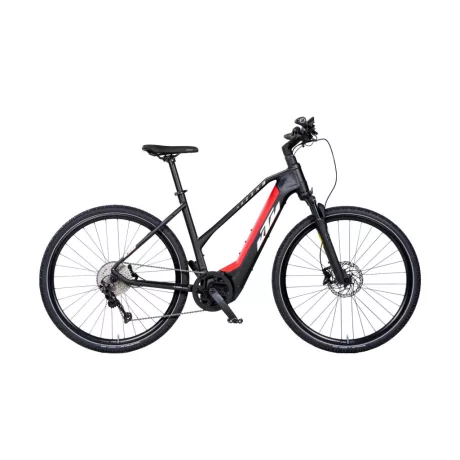 KTM M. ENői Cross PRO 750 (S) BLACK MATT (WHITE+RED)  Női Cross trekking e-bike