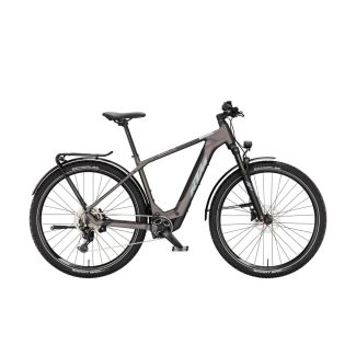 KTM Macina Race SX LFC Elderberry Grey+Black MTB e-bike