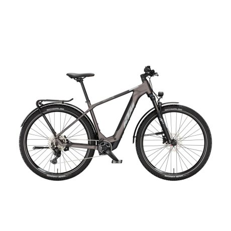 KTM Macina Race SX LFC Elderberry Grey+Black MTB e-bike