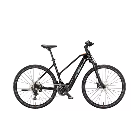 KTM MACINA Női Cross SX 20 FLAMING BLACK (GREY+ORANGE) Női Cross Trekking e-bike