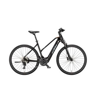  KTM Macina Cross SX 20 Flaming Black Grey+Orange női cross trekking e-bike