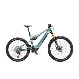   KTM MACINA KAPOHO PRESTIGE VELVET PETROL MATT (BLACK+GOLD) MTB Fully 29" e-bike