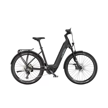 KTM MACINA AERA 872 LFC ABS MACHINE GREY (SILVER+BLACK) Alacsony átlépésű MTB 27,5" e-bike