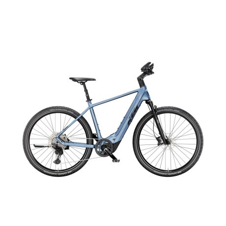 KTM Macina Cross CX 810 Steel Blue Black+Silver cross trekking e-bike