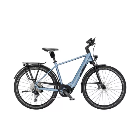 KTM Macina Style 810 Di2 Steel Bl Blk+Light Blue túratrekking e-bike