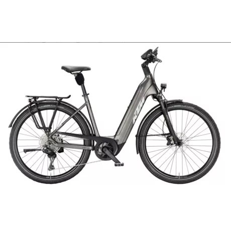 KTM MACINA STYLE 820 DI2 MACHINE GREY MATT (SILVER+BLACK) Alacsony átlépésű Túratrekking e-bike