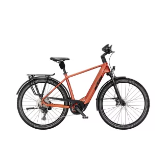 KTM Macina Style 830 Burnt Orange Black túratrekking e-bike