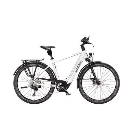 KTM Macina Style 820 White Black+Red túratrekking e-bike