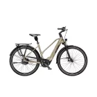 KTM Macina City 810 Belt Olive Pearl Blk+Orange női city e-bike
