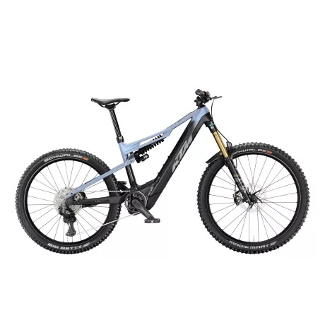 KTM Macina Prowler Prestige CX-R Di2 Shark Blue+Metallic Black MTB fully e-bike