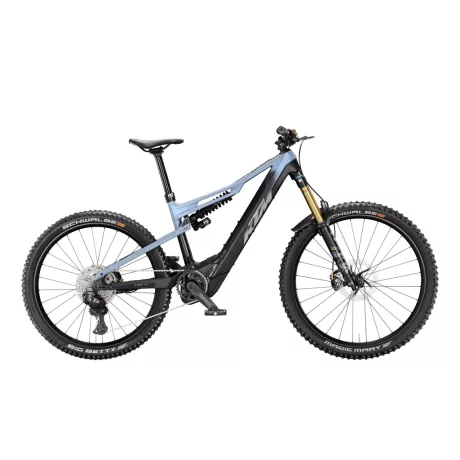 KTM Macina Prowler Prestige CX-R Di2 Shark Blue+Metallic Black MTB fully e-bike