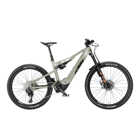 KTM Macina Kapoho Master ABS L Di2 Sage Green Black+Orange MTB fully e-bike