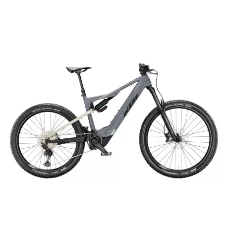 KTM Macina Kapoho Comp LTD Grey+Dew Silver Black MTB fully e-bike