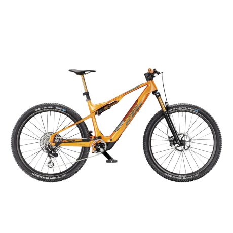 KTM Macina Scarp SX Exonic Fresh Orange Dark Chrome MTB Fully e-bike