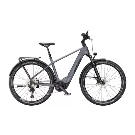 KTM Macina Team 892 LFC Flaming Grey Black+Blue MTB e-bike
