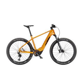 KTM Macina Team 872 Fresh Orange Black MTB e-bike