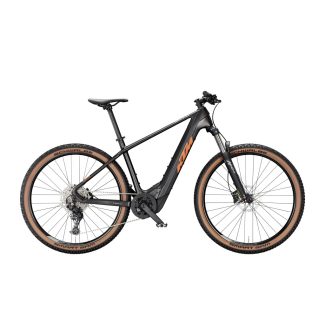 KTM Macina Team 893 Diamond Blk Orange+Grey MTB e-bike