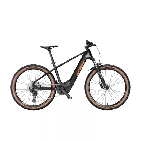 KTM Macina Team 873 Diamond Blk Orange+Grey MTB e-bike